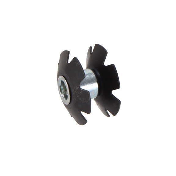 FSA Star Nut, 1-1/8" Steel - Black