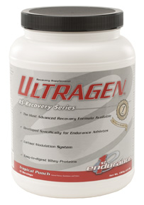 1st Endurance Ultragen Recovery Mix, Tropical Punch - 3lb/Canister