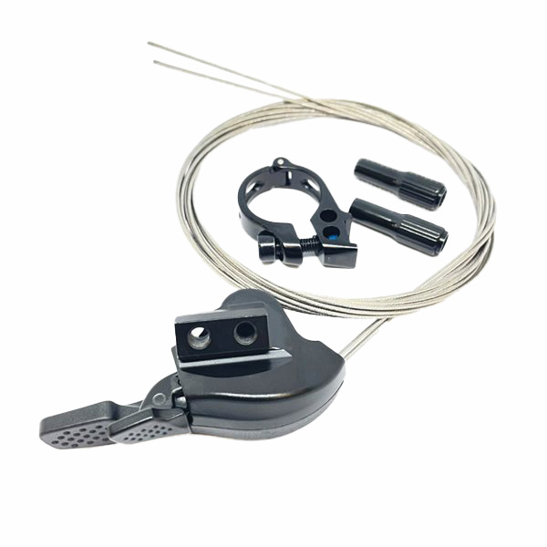 Fox Shox Remote Assembly, 2 Position, 22.2, Dual Cable