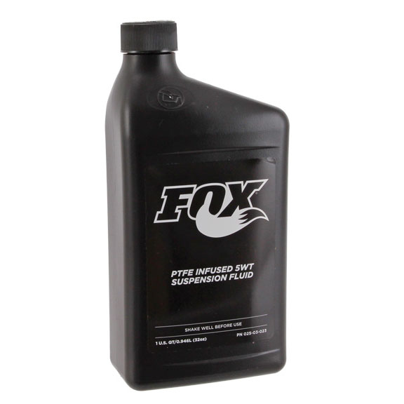 Fox Shox Suspension Bath Oil, Teflon 5wt, 32oz