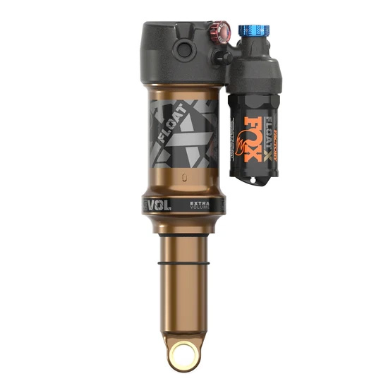Fox Shox Float X Factory Shock, Trunnion, 185x55mm, Black