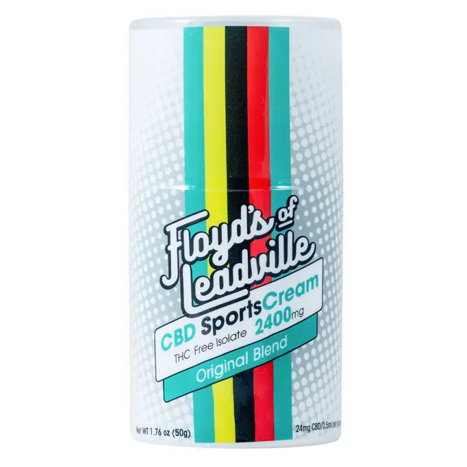 Floyd's of Leadville CBD Sports Cream Pump Bottle, 1.76oz