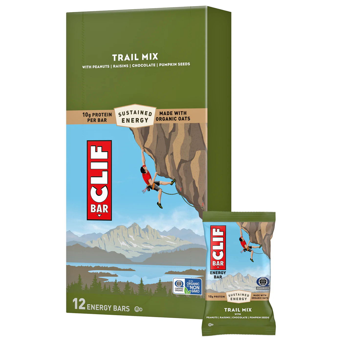 Clif Clif Bar, Sierra Trail Mix, 12/Count
