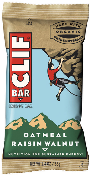 Clif Clif Bar, Oatmeal Raisin Walnut, 12/Count