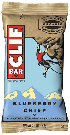 Clif Clif Bar, Blueberry Crisp, 12/Count