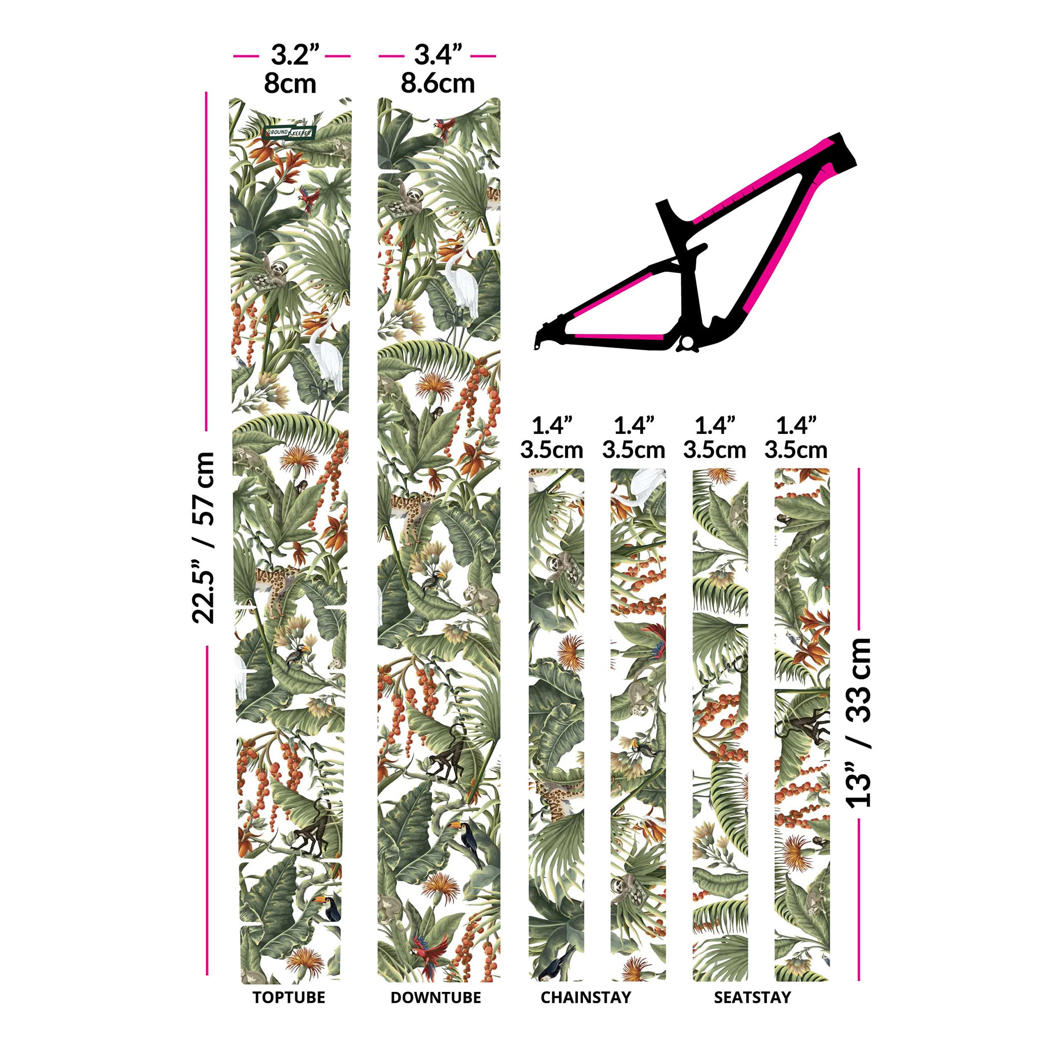 Ground Keeper Frame Keeper, Hype Lotus Matte 