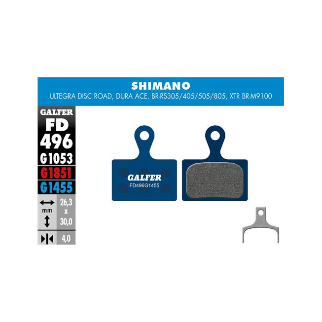 Galfer Shimano (K-type 2-piston) Pads, Road