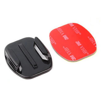 Gloworm Curved Adhesive Helmet Mount