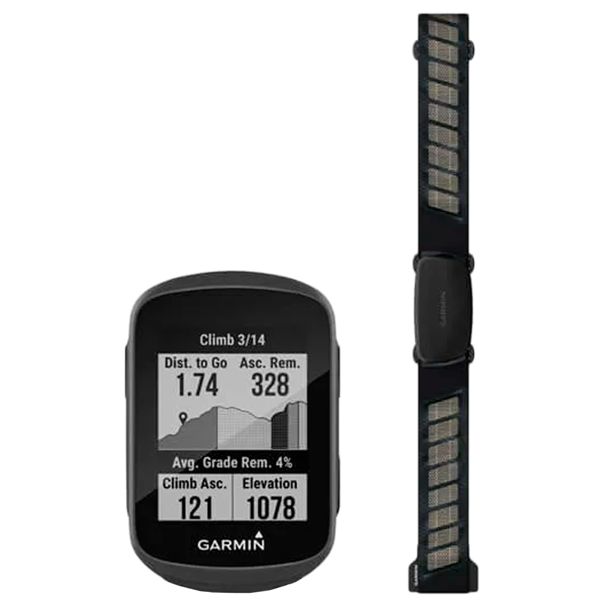 Garmin Edge 130 Plus GPS Bundle, Black