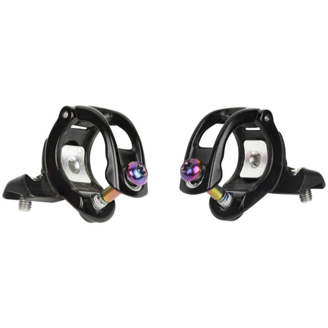 SRAM MatchMaker-X 1-Bolt Clamp Mount, Rainbow, Pair