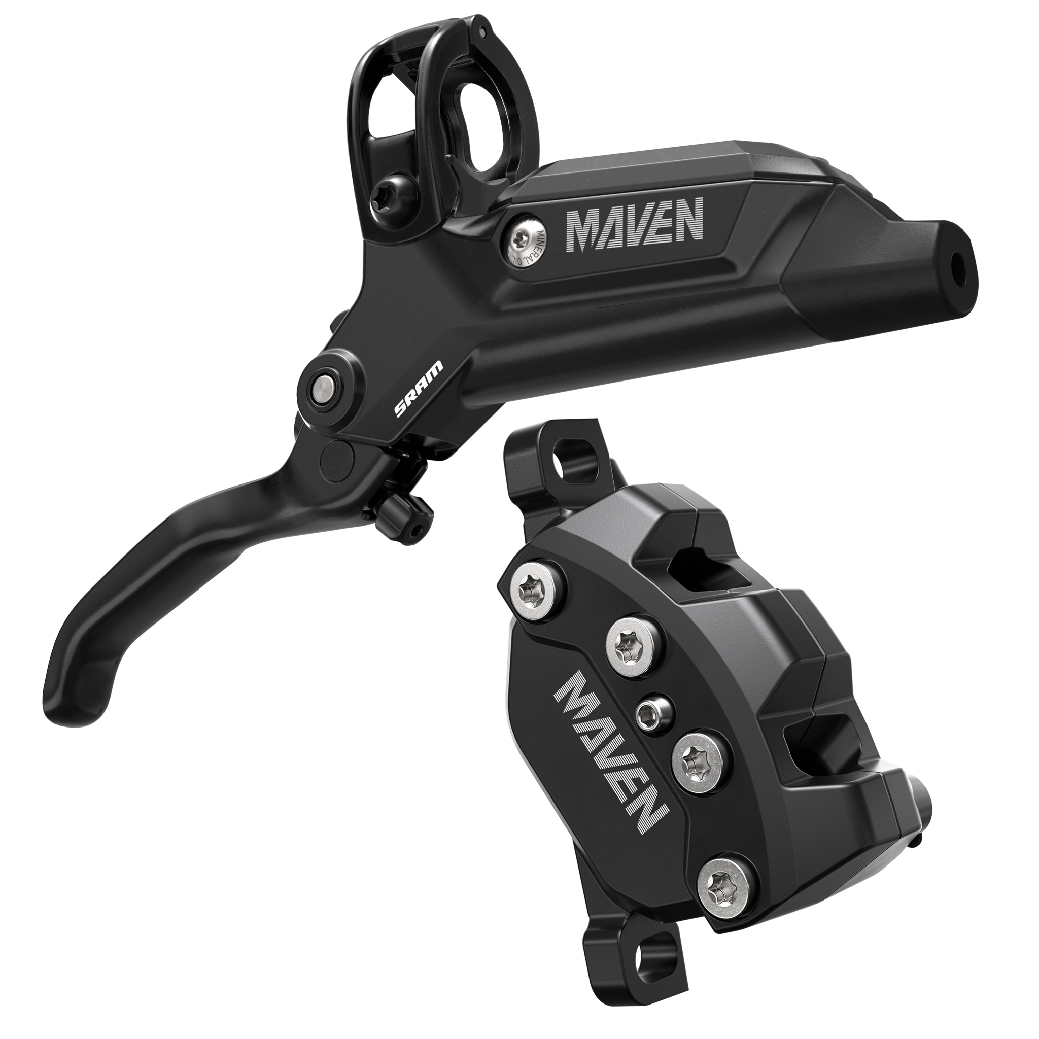 SRAM Maven Base Stealth Disc Brake, Rear, 2000mm, Black