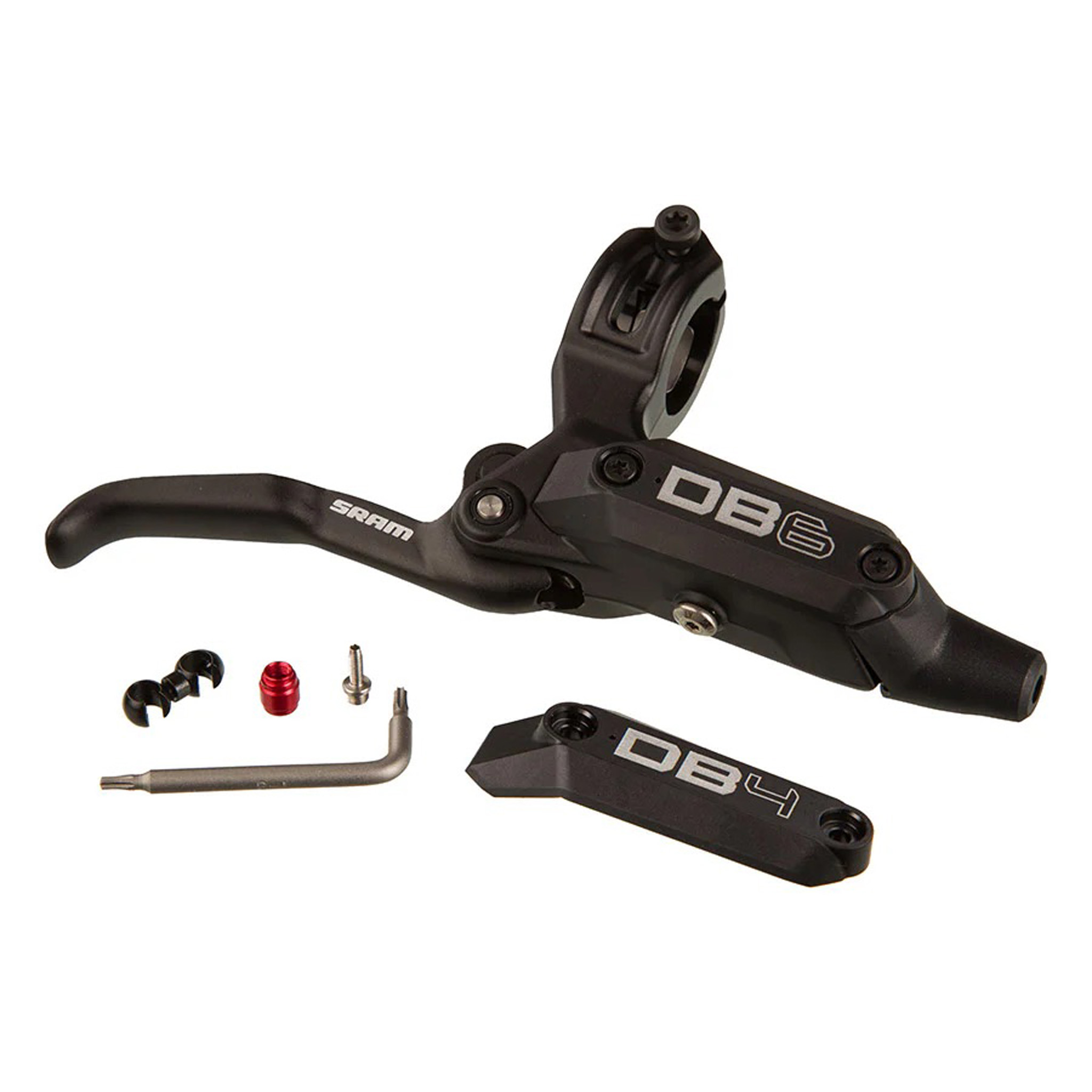 SRAM MC/Lever Assembly, DB6, DB4, Right, Black