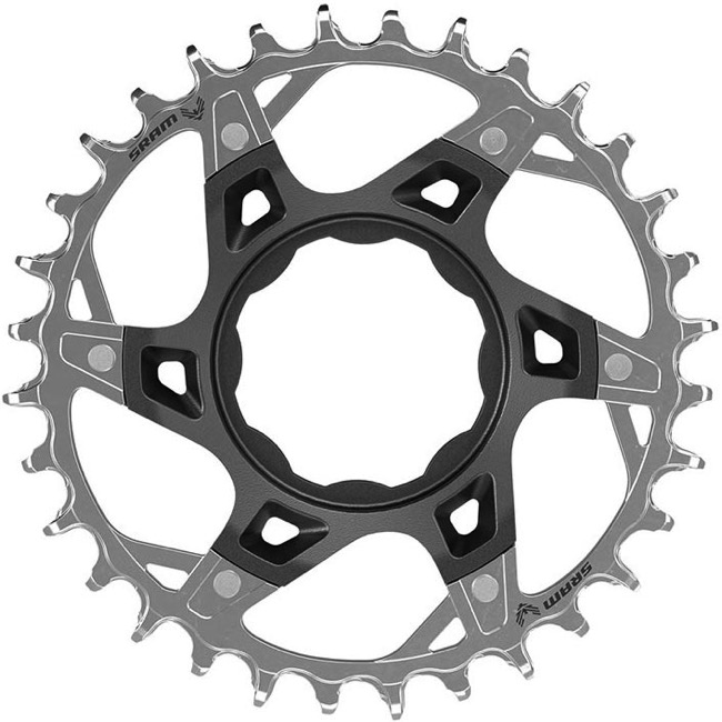 SRAM XX T-Type E-MTB Chainring, TQ Direct Mount, 32t, Blk/S