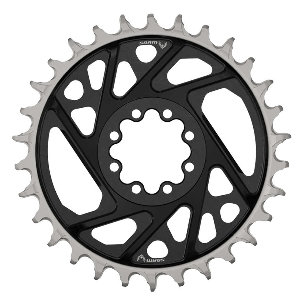 SRAM XX Eagle T-Type 12sp Boost DM Chainring, 34t, Black