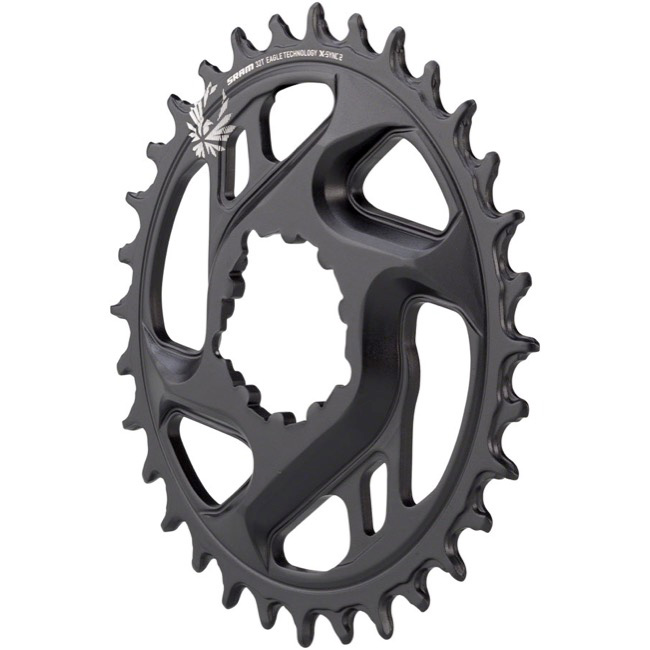 SRAM X-Sync Eagle 12sp 6mm DM Chainring Forged 34t, Black