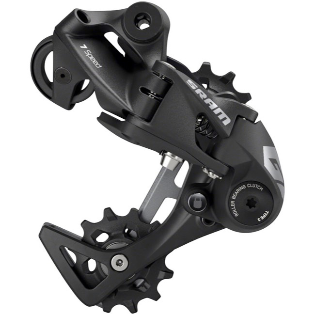 SRAM GX DH 7sp Rear Derailleur, Medium Cage, Black