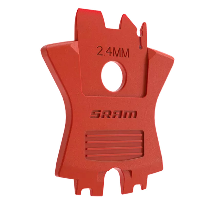 SRAM Monoblock Caliper Disc Brake Pad Spacer, 2.4mm