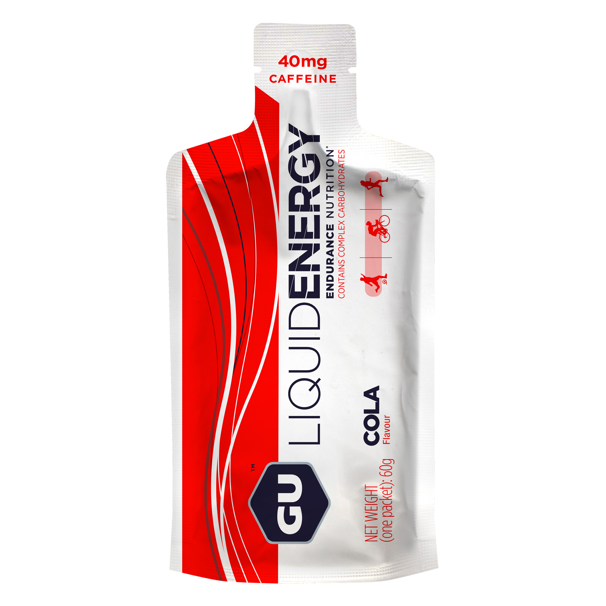 GU Liquid Energy Gel, Cola, 12/Count
