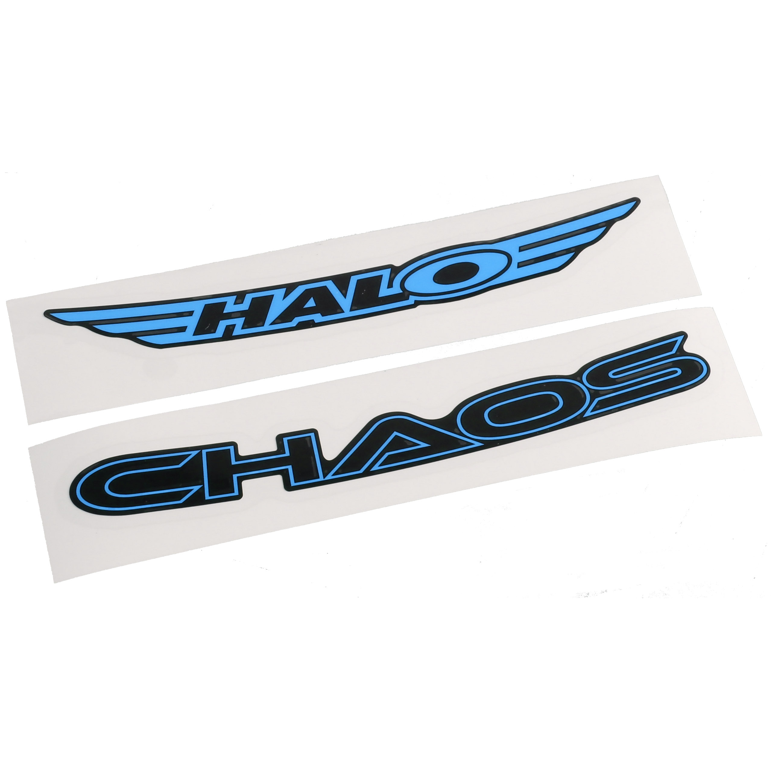 Halo Chaos Rim Decals - Blue