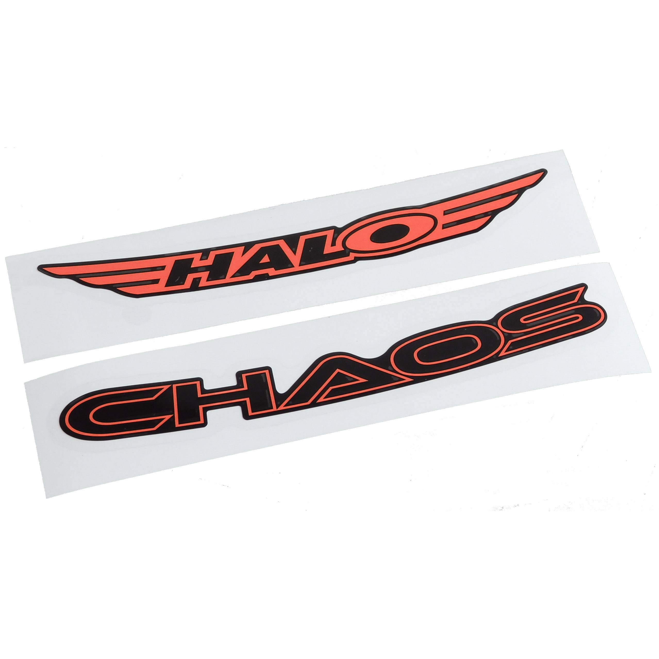 Halo Chaos Rim Decals, Orange