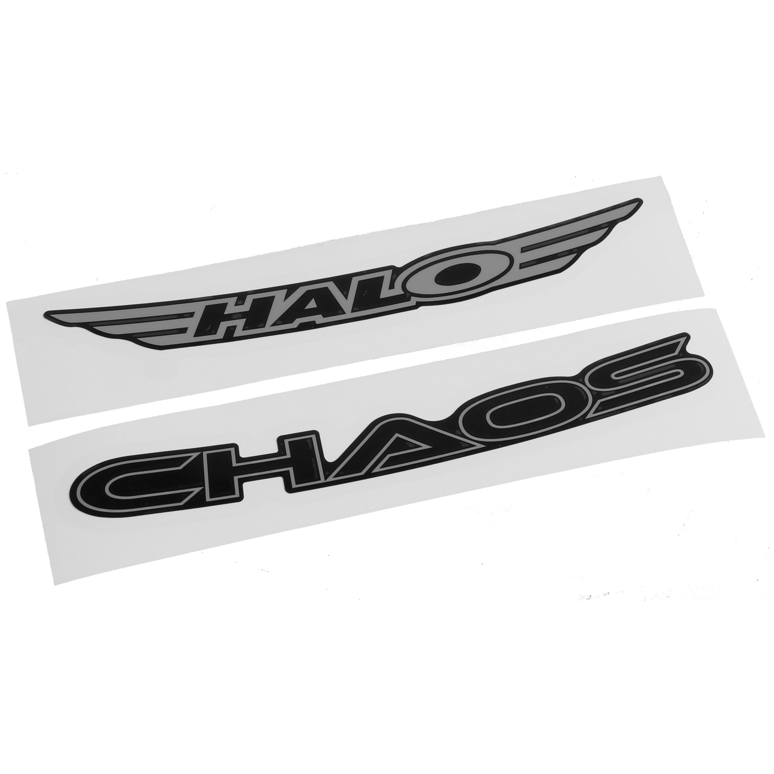 Halo Chaos Rim Decals - Gray