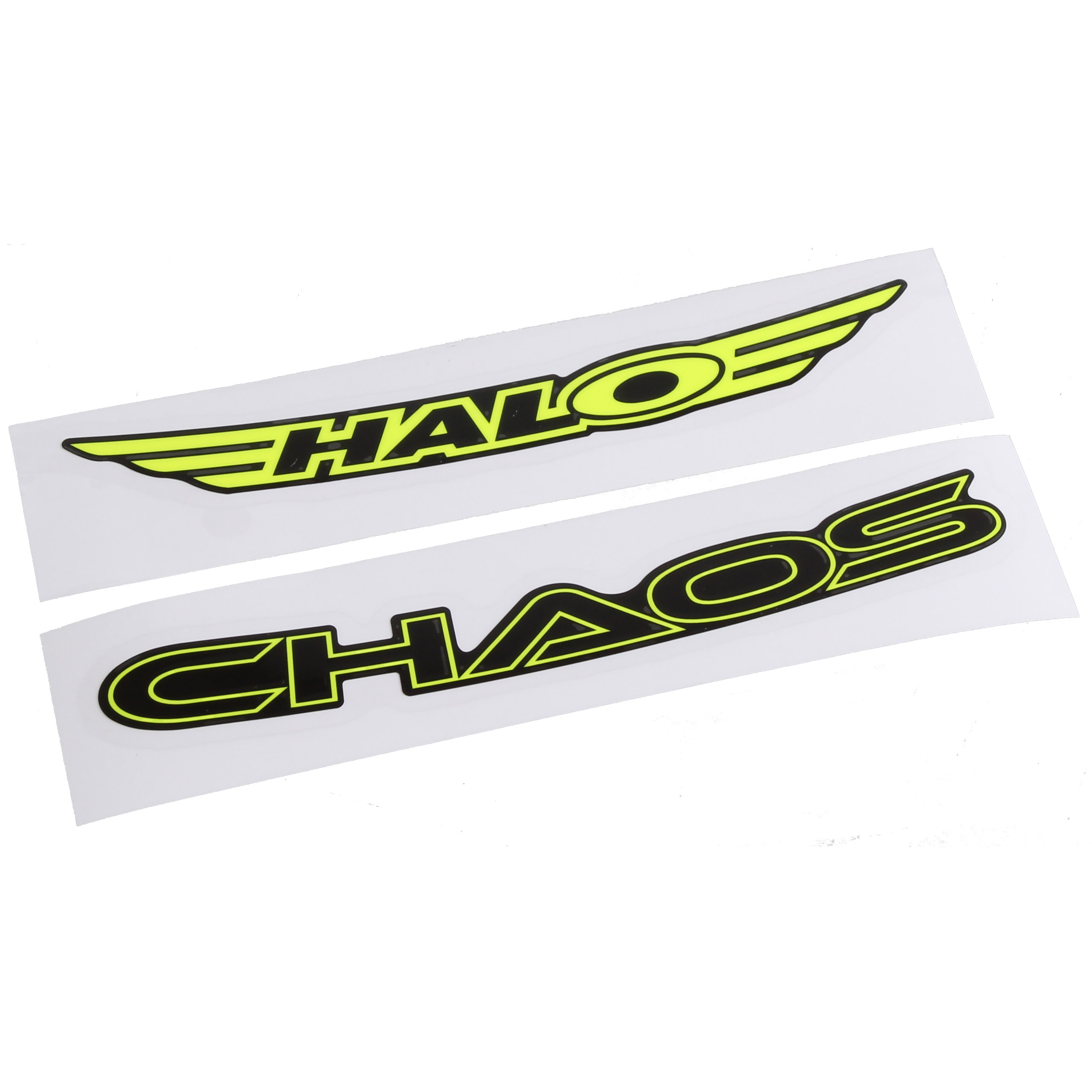 Halo Chaos Rim Decals - Yellow
