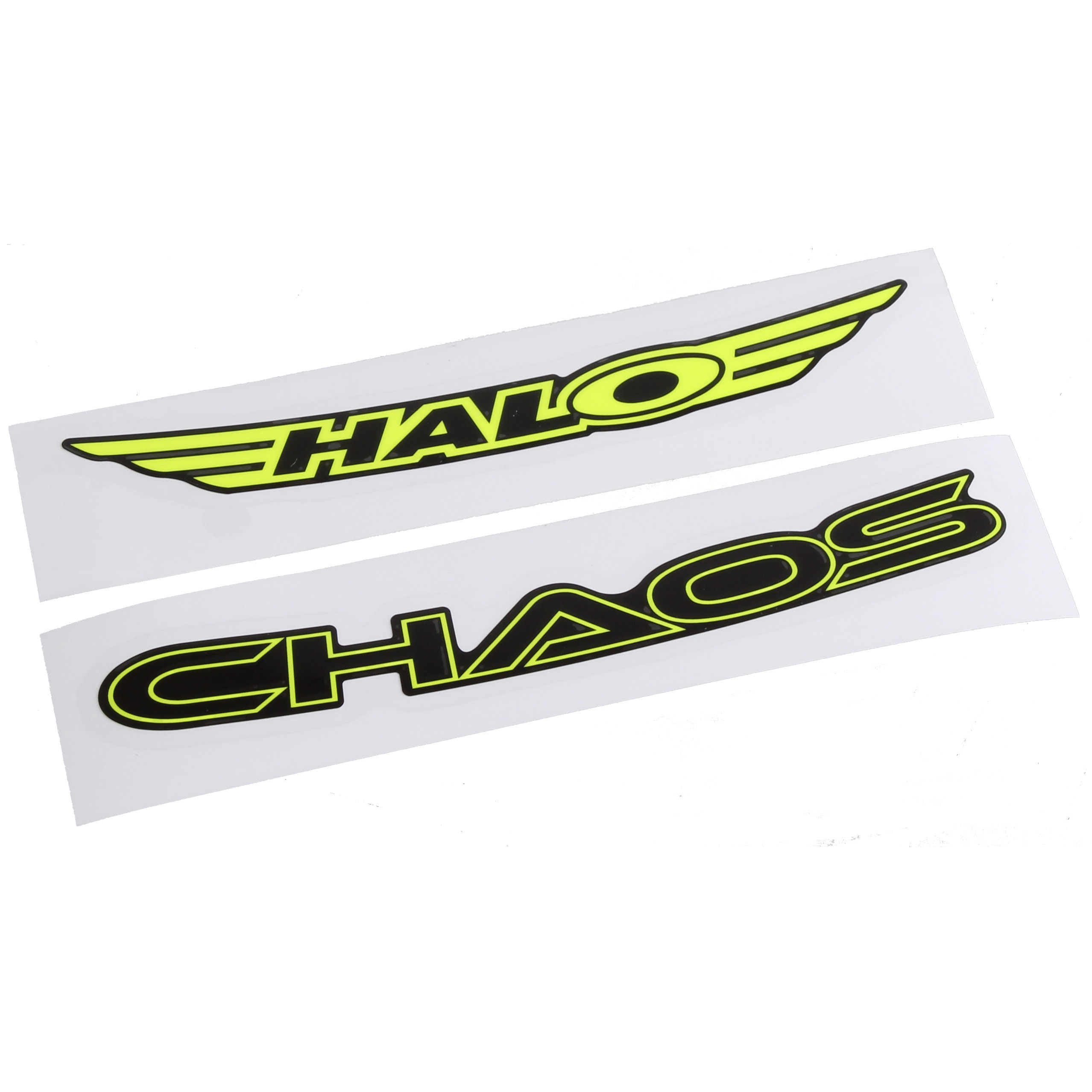 Halo Chaos Rim Decals, Yellow