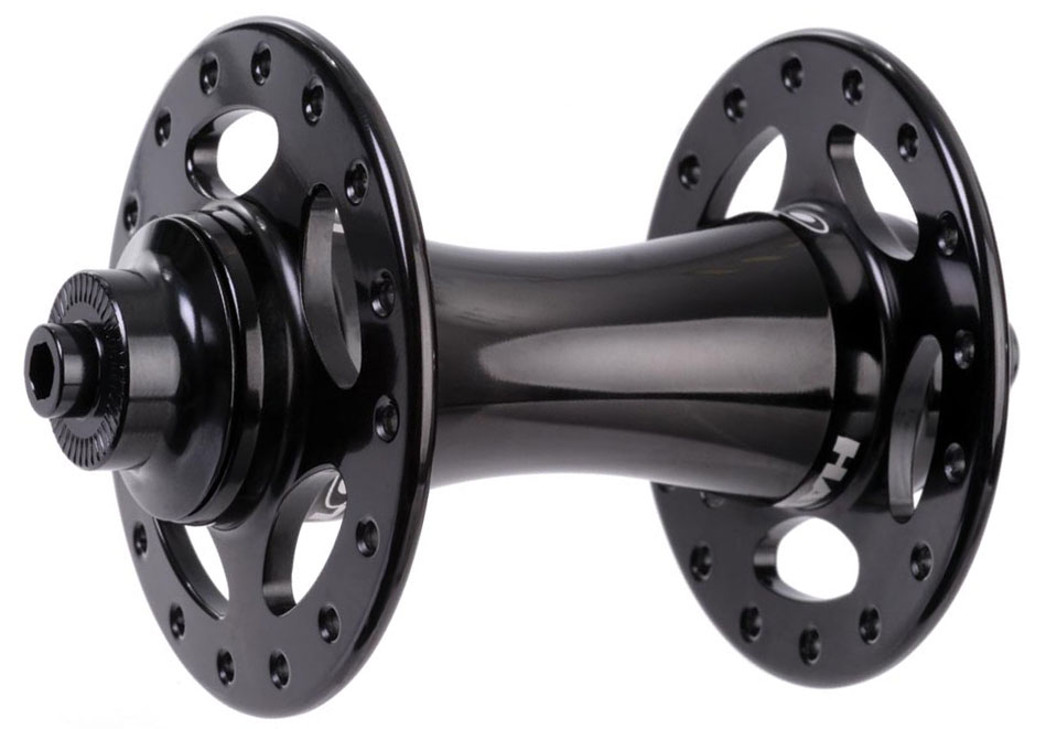 Halo Retro RO Road Front Hub, 32h, Black