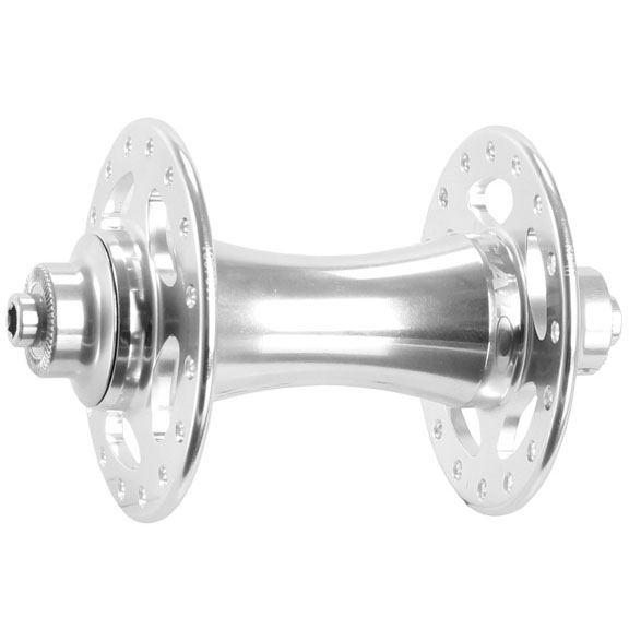 Halo Retro RO Road Front Hub, 32h, Polished Silver