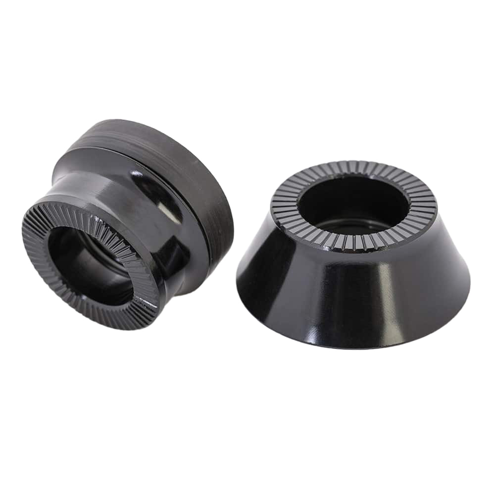 Halo DJD SupaDrive Endcaps (No Bolts), Black
