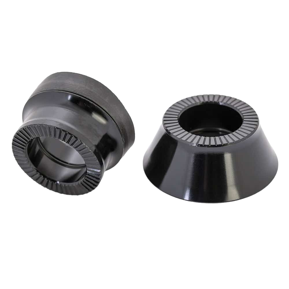 Halo DJD BushDrive Endcaps (No Bolts), Black