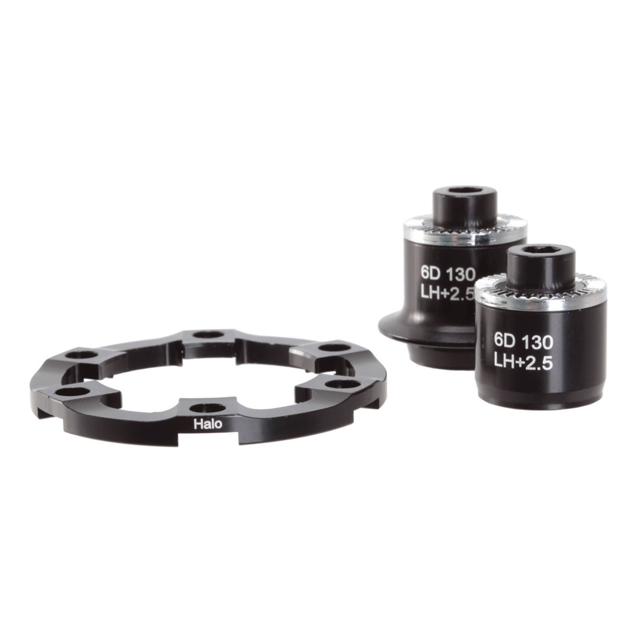 Halo 135mm Adapters for Spin Doc 6-Drive Road Disc Hub