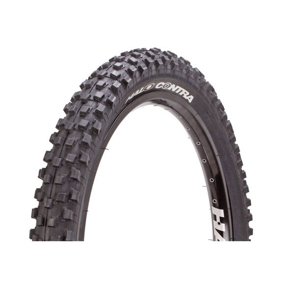 Halo Contra w Tire, 24 x 3.0", Black