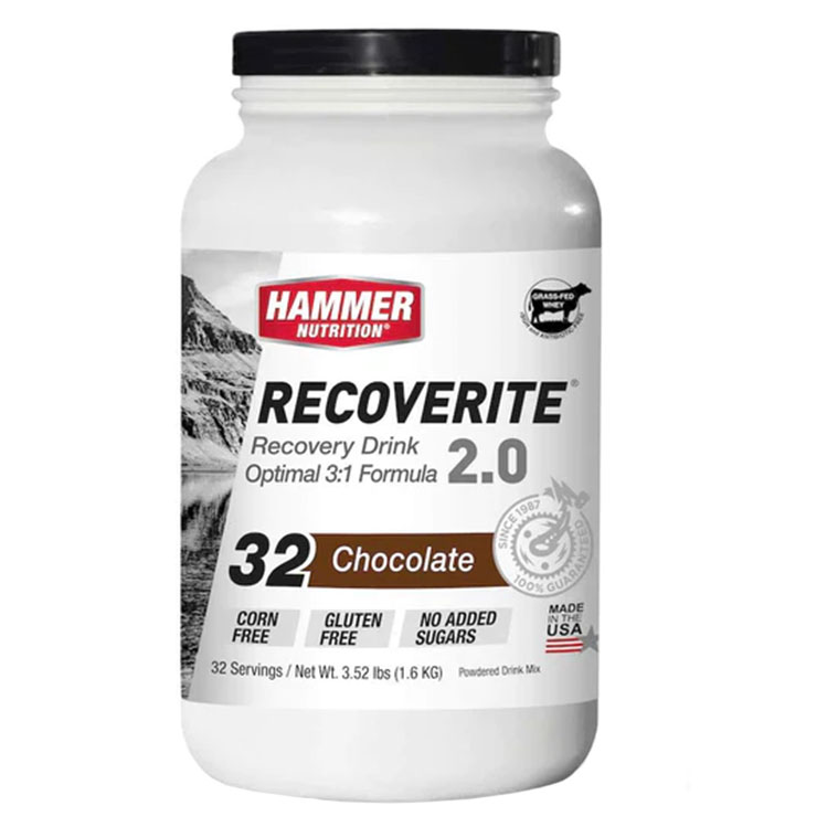 Hammer Nutrition Recoverite, Chocolate 2.0, 32 Servings 