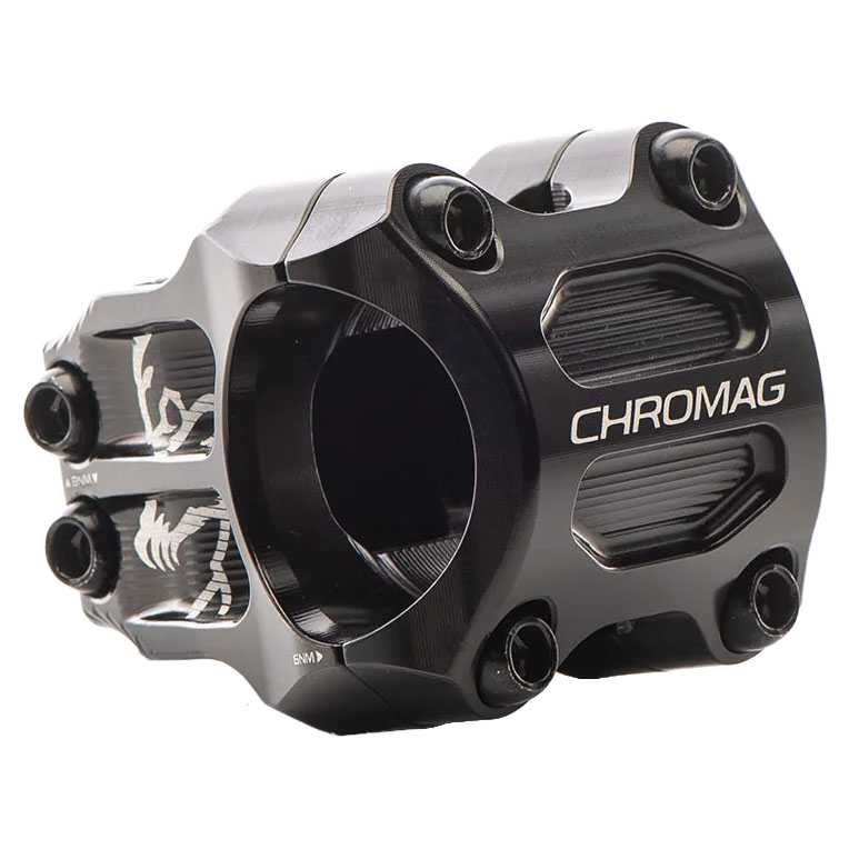 Chromag RIZA Stem, (31.8) 0d x 38mm - Black