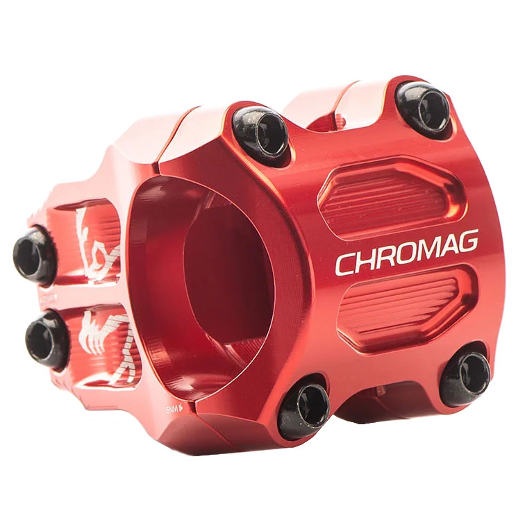 Chromag RIZA Stem, (31.8) 0d x 45mm - Red 