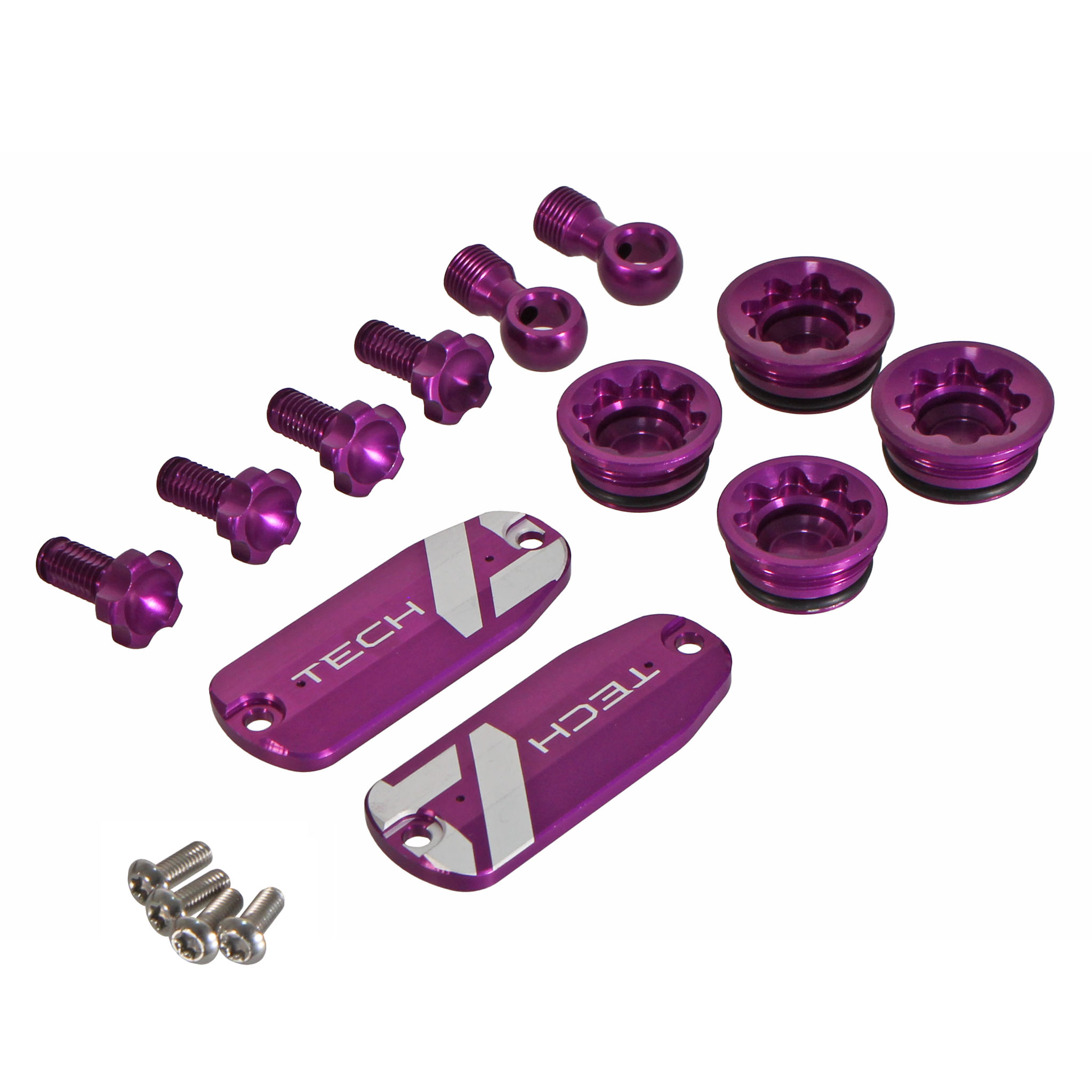 Hope Tech 4 V4 Custom Color Kit, Purple