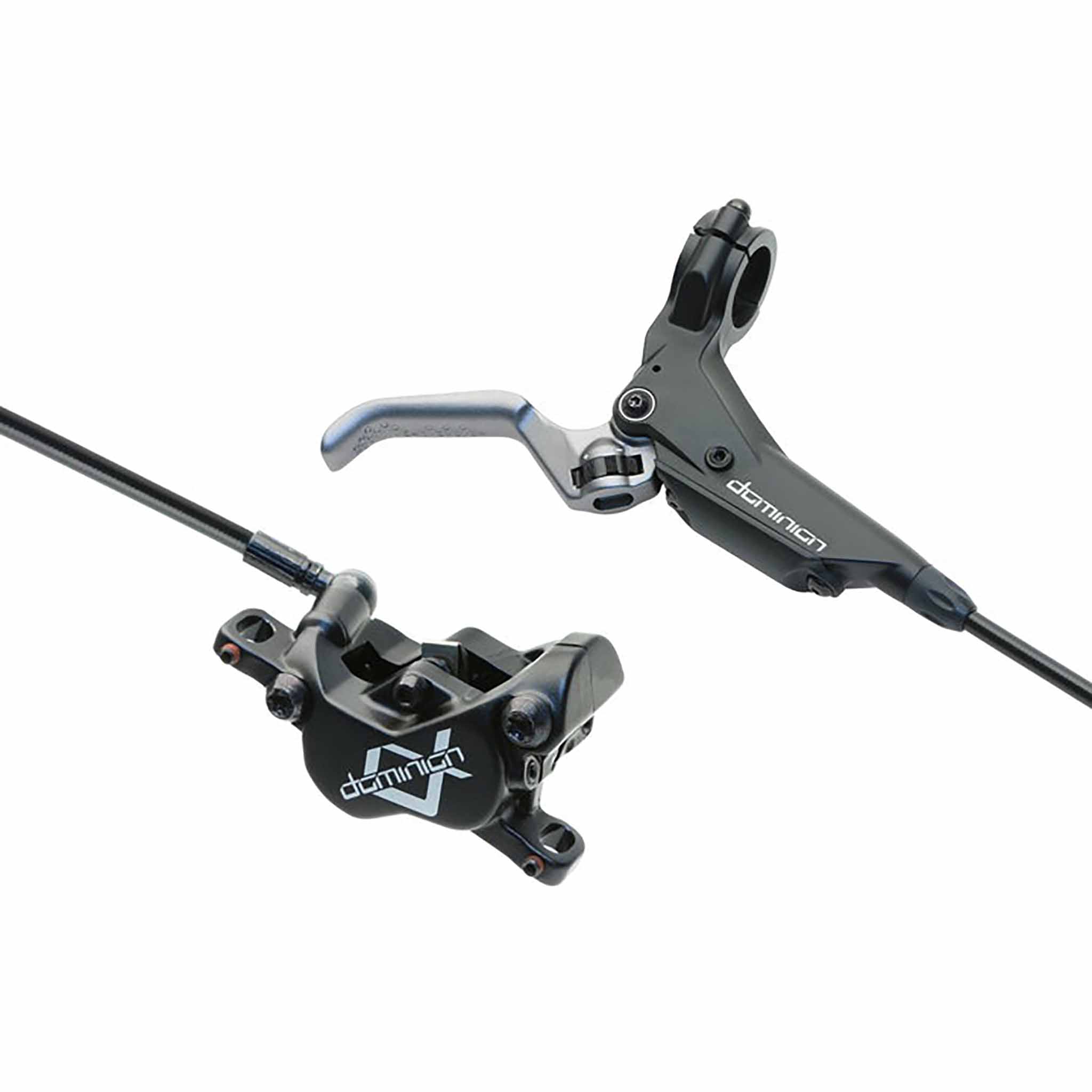 Hayes Brake Dominion A4 Disc Brake, Right/Rear, Black/Gray