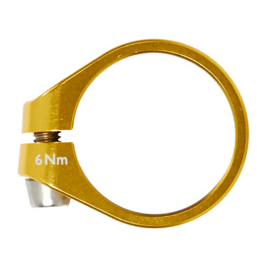 Blackbird x Ibis BlkBrd Seat Collar, 34.9mm, Gold