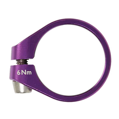 Blackbird x Ibis BlkBrd Seat Collar, 38.6mm, Purple