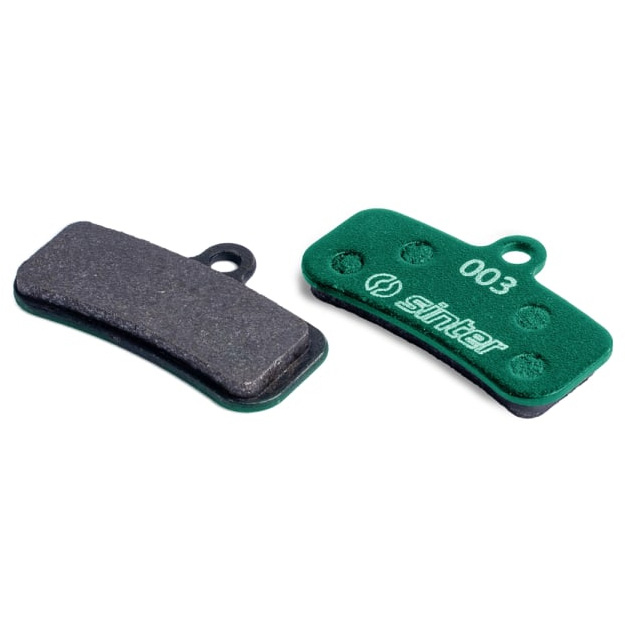 Sinter Disc Pads, Shimano D/TRP/Tekro, Green, 25 Count