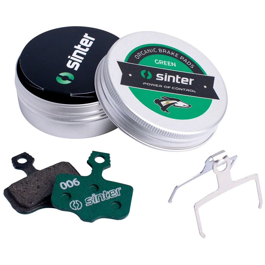 Sinter Disc Pads, SRAM Road/Avid Elixir/XX, Green