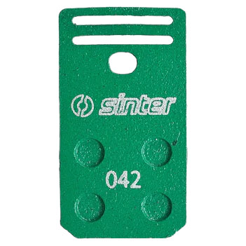 Sinter Disc Pads, Magura Gustav, Green