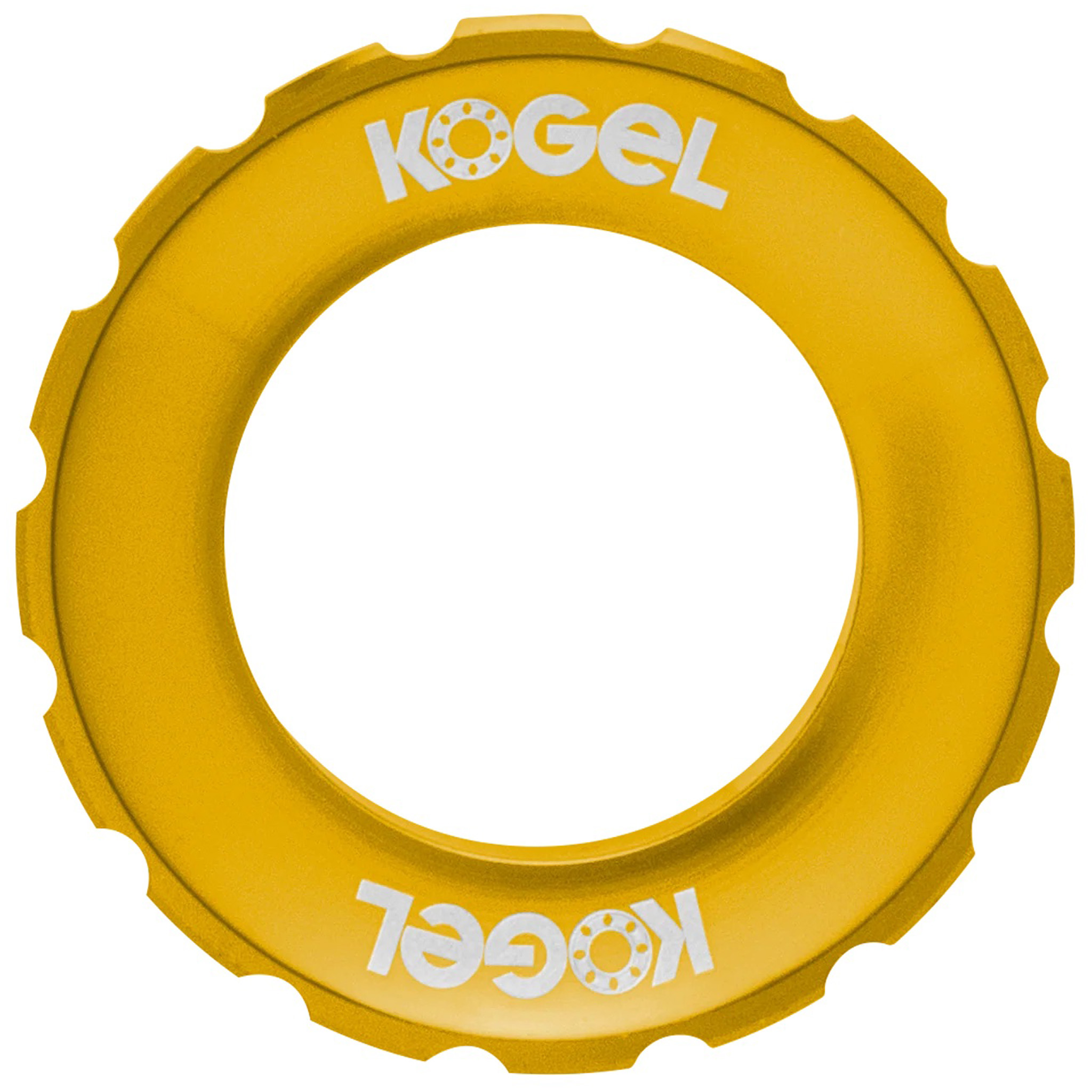 Kogel Bearings Center Lock Rotor Lockring, Gold