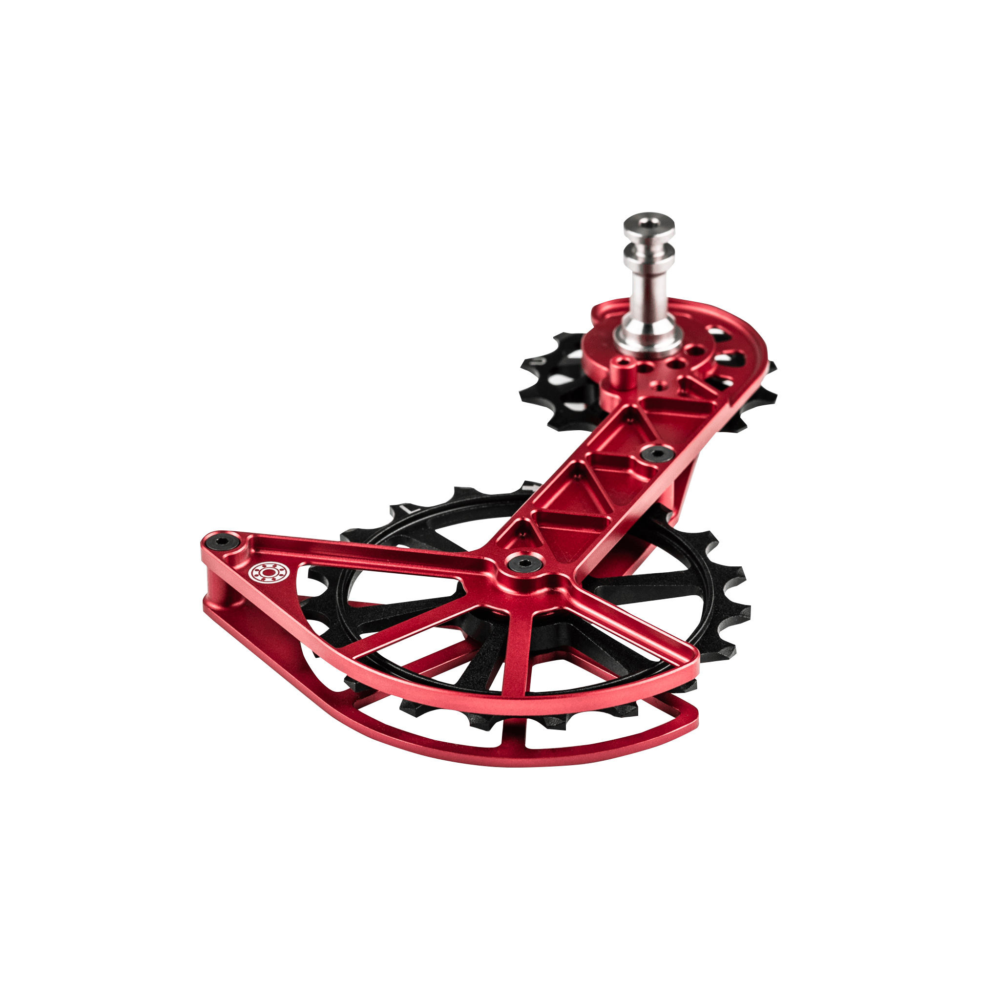 Kogel Bearings Kolossos Oversized Pulley Cage, Shim R9100 - Red