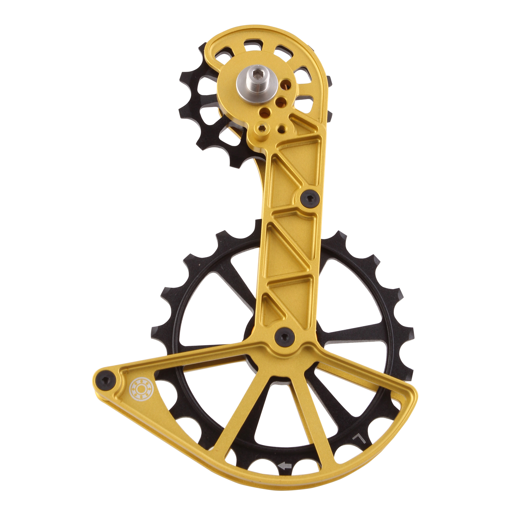 Kogel Bearings Kolossos Oversized Pulley Cage, Shim RX800 - Gold