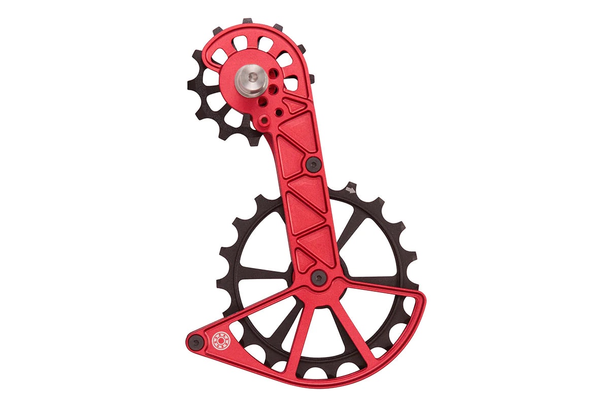 Kogel Bearings Kolossos Oversized Pulley Cage, Shim R9200 - Red