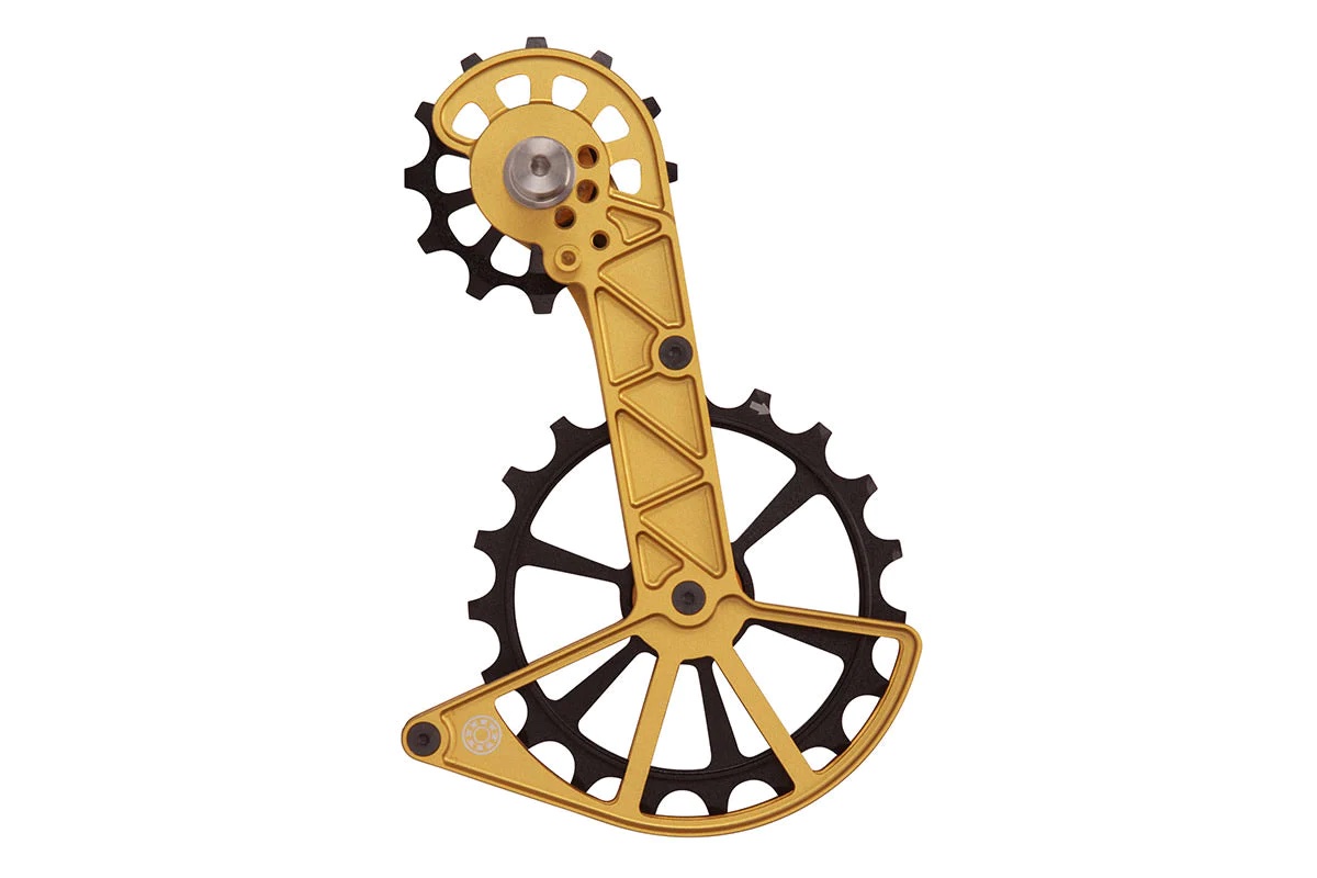 Kogel Bearings Kolossos Oversized Pulley Cage, Shim R9200 - Gold