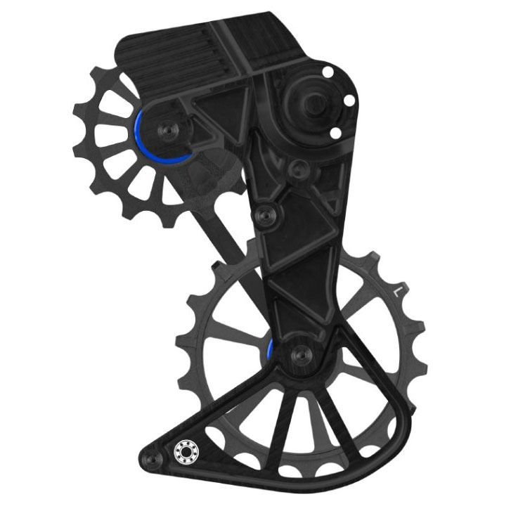 Kogel Bearings Kolossos Oversized Pulley Cage, Shimano XTR, XT - Blk