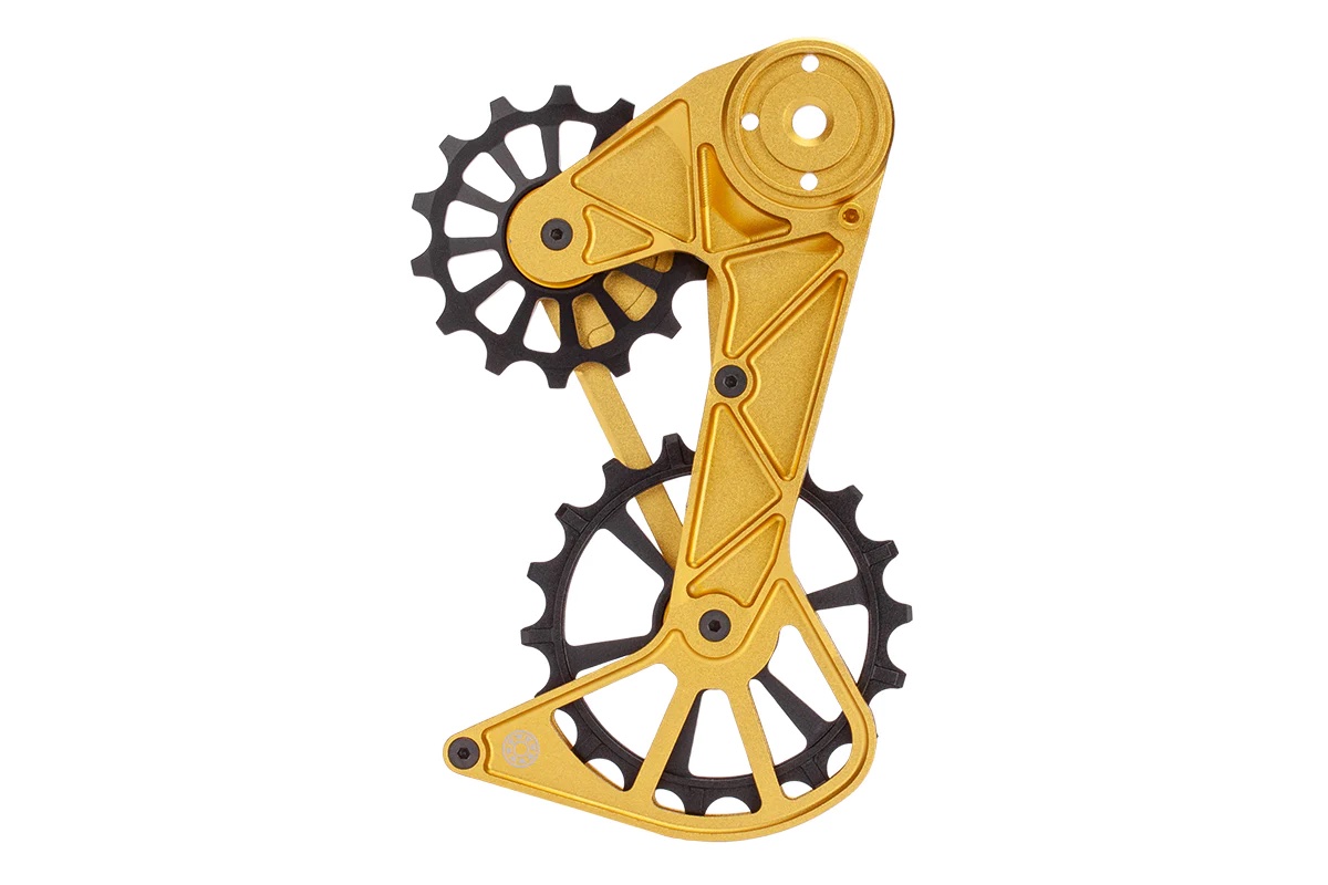 Kogel Bearings Kolossos Oversized Pulley Cage, Sram AXS Eagle - Gold